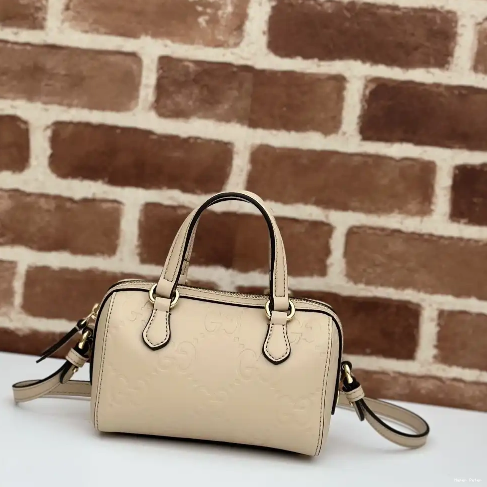 Hyper Peter GG SUPER MINI GUCCI TOP BAG-16*11*9CM HANDLE 0707